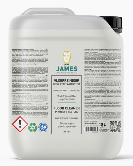 James Vloerreiniger Beschermt & Herstelt - can-10ltr