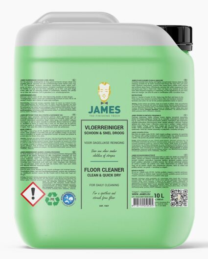 James Nettoyant pour Sols Propre & Rapidement Sec - bidon 10 l