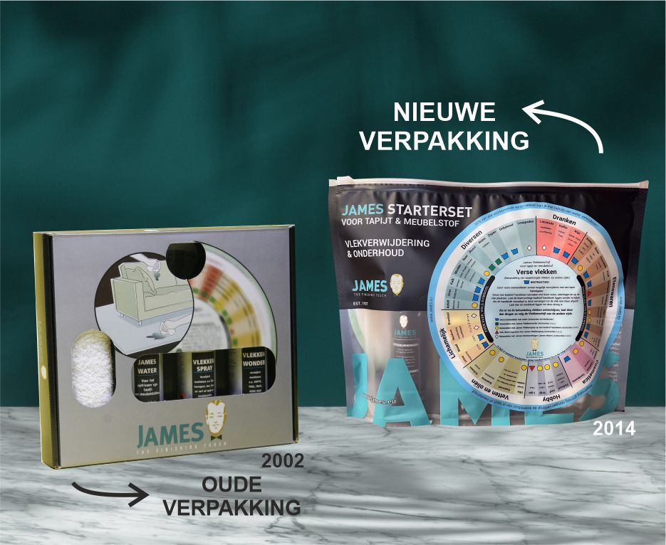 Read more about the article New packaging James Starterset