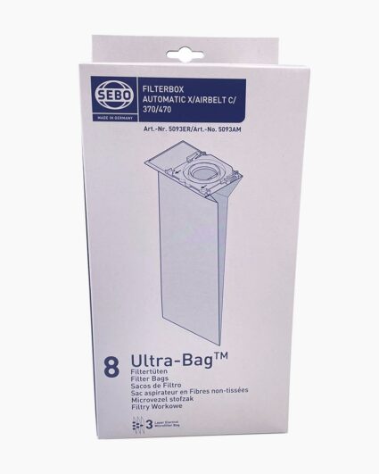 SEBO Sacs D'aspirateur X/C/G/370/470