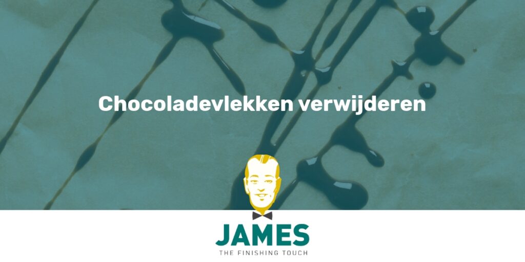 chocolade vlekken verwijderen