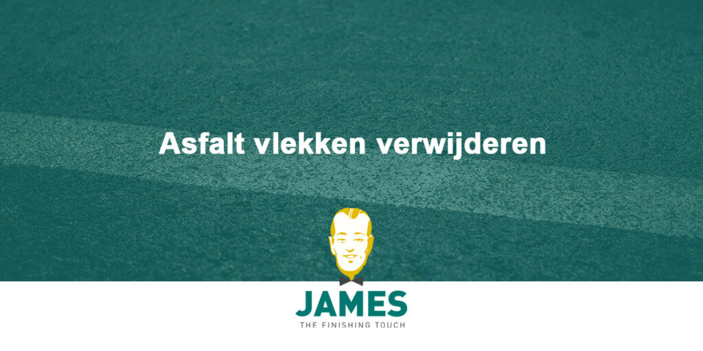 Asfalt vlekken verwijderen
