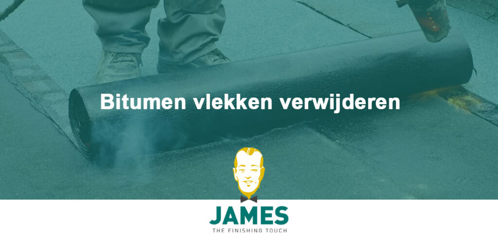Bitumen vlekken verwijderen