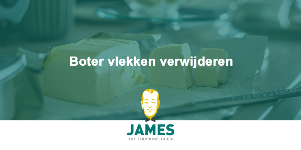 Boter vlekken verwijderen
