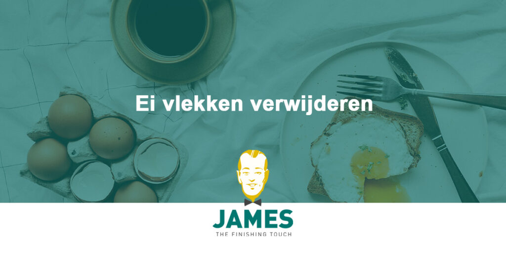 Ei vlekken verwijderen