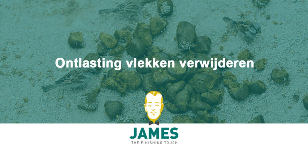 Ontlasting vlekken verwijderen