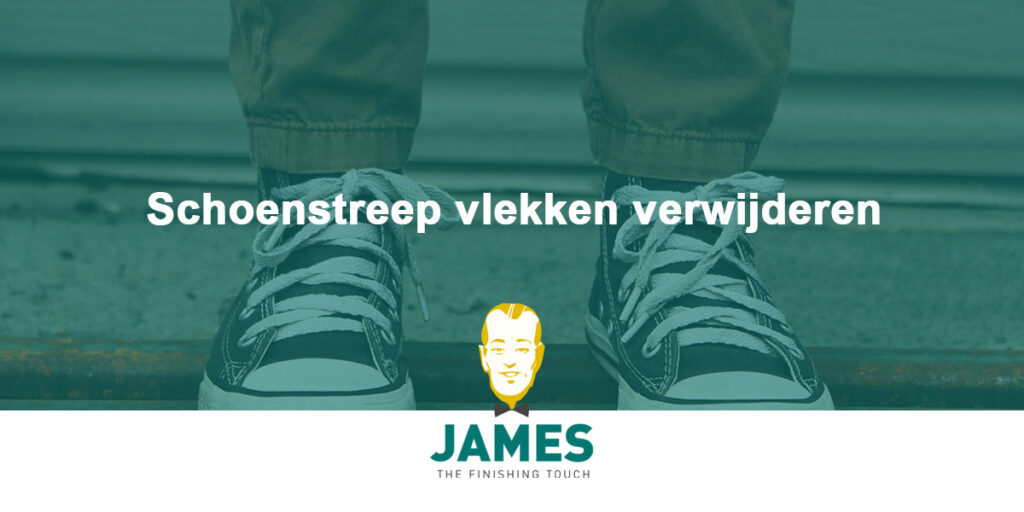 Schoenstreep vlekken verwijderen