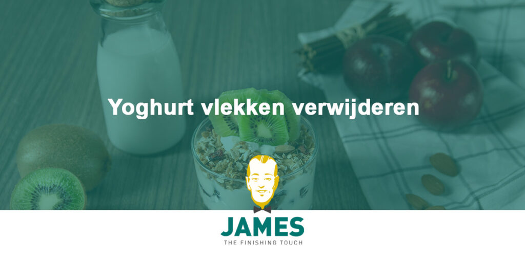 Yoghurt vlekken verwijderen