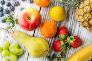 oude fruitvlekken verwijderen