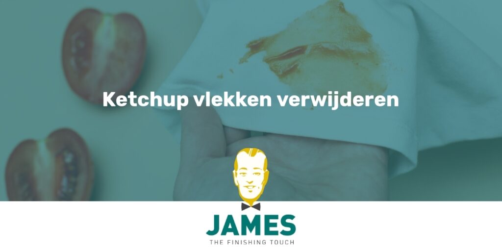 ketchup uit kleding verwijderen