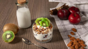 Yoghurt vlekken