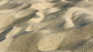 Zand vlekken